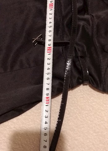 Siyah Uzun Gotik Kadın Elbisesi - Görsel 10