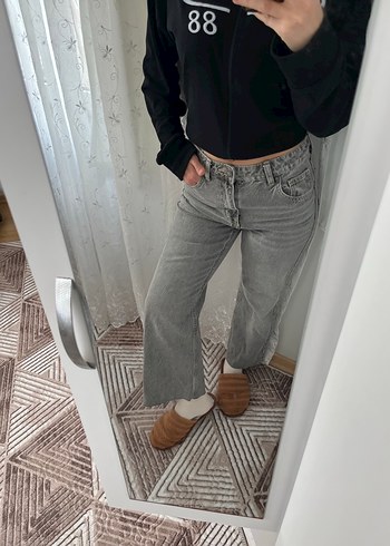 Bershka gri jean - Görsel 2