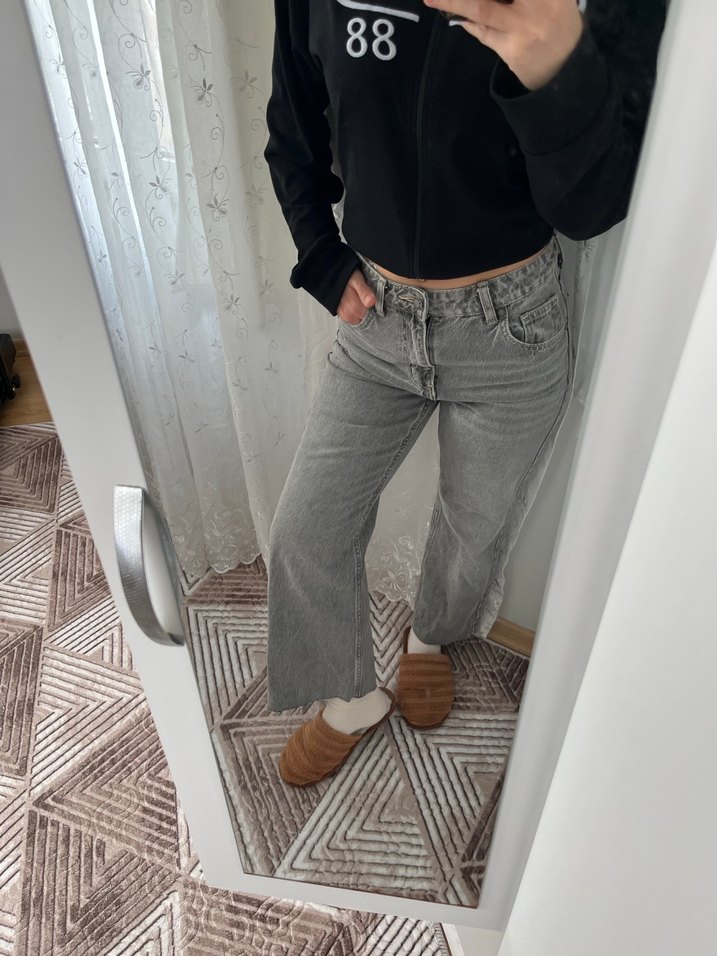 Bershka gri jean - Görsel 2