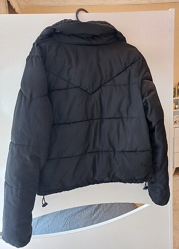 s Beden Bershka siyah mont