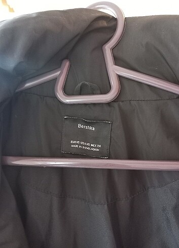 s Beden siyah Renk Bershka siyah mont