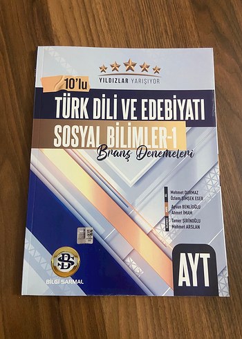 Türk Dili ve Edebiyatı Sosyal Bilimler-1 AYT Denemeleri