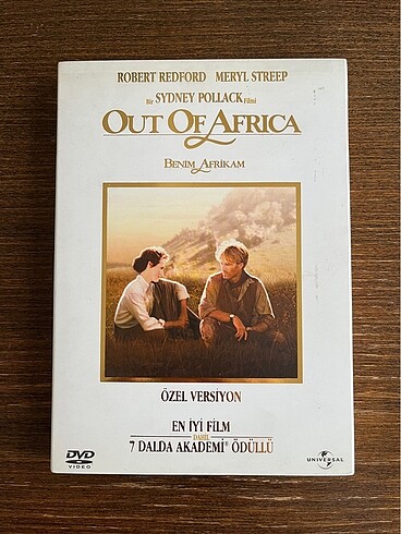 Out Of Africa (Benim Afrikam) DVD