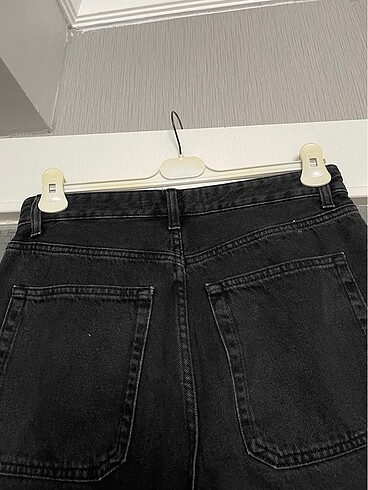 Kargo cep bayan kot pantolon - Görsel 4