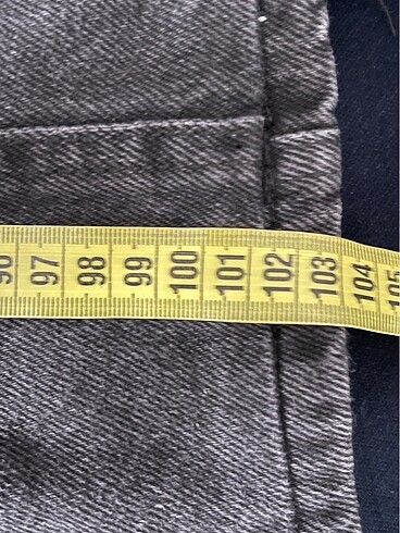 Kargo cep bayan kot pantolon - Görsel 6