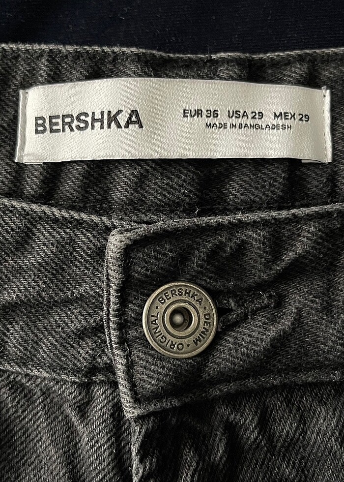 Kargo cep bayan kot pantolon - Görsel 5