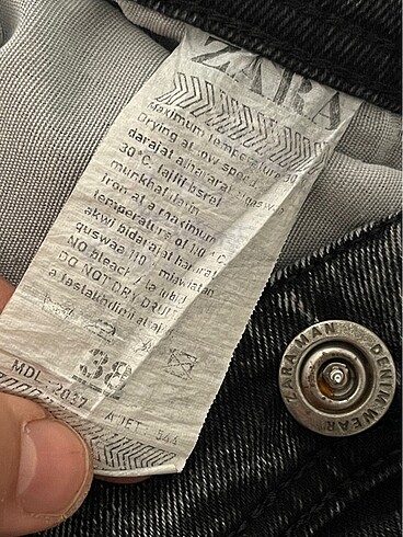 ZARA Erkek kot pantolon - Görsel 8