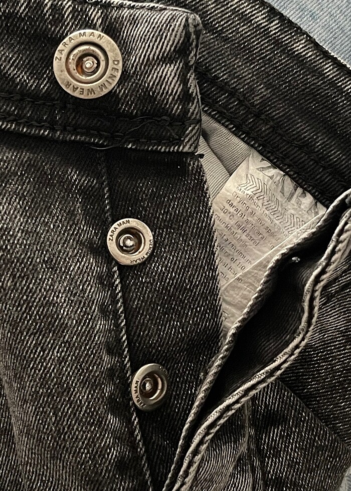 ZARA Erkek kot pantolon - Görsel 5