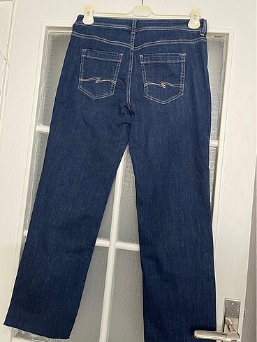 Likralı Bayan Kot Pantolon - Görsel 3