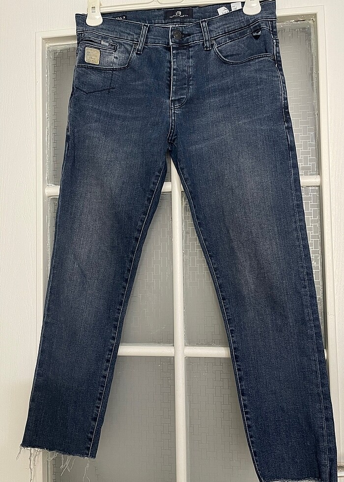 Likralı Bayan Kot Pantolon - Görsel 2