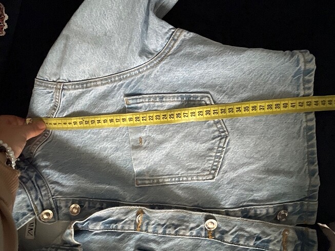 #ZaraCrop Kot Ceket - Görsel 8