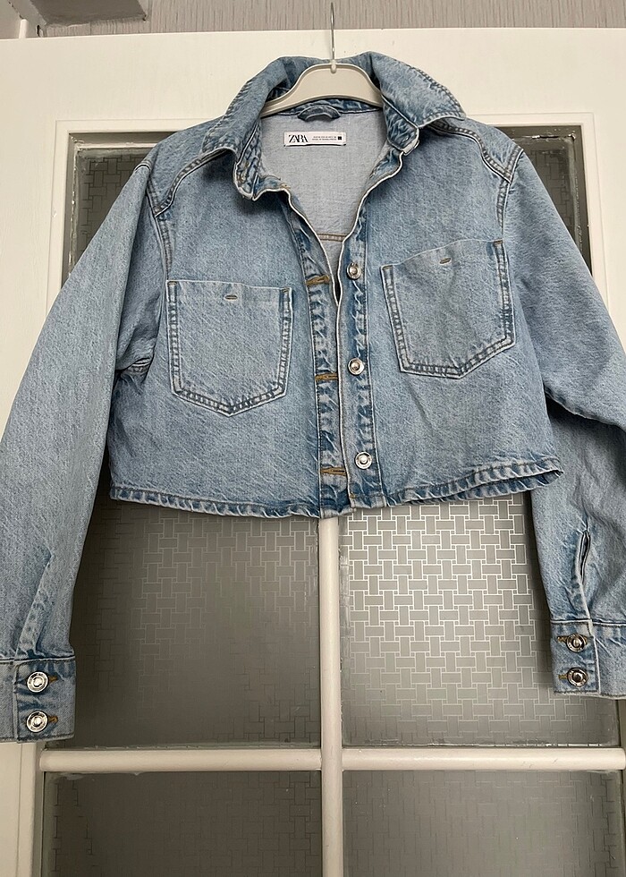 #ZaraCrop Kot Ceket - Görsel 2