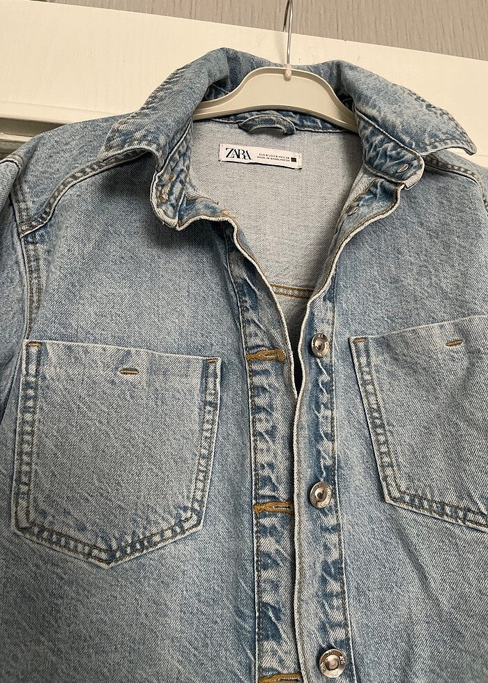 #ZaraCrop Kot Ceket - Görsel 3