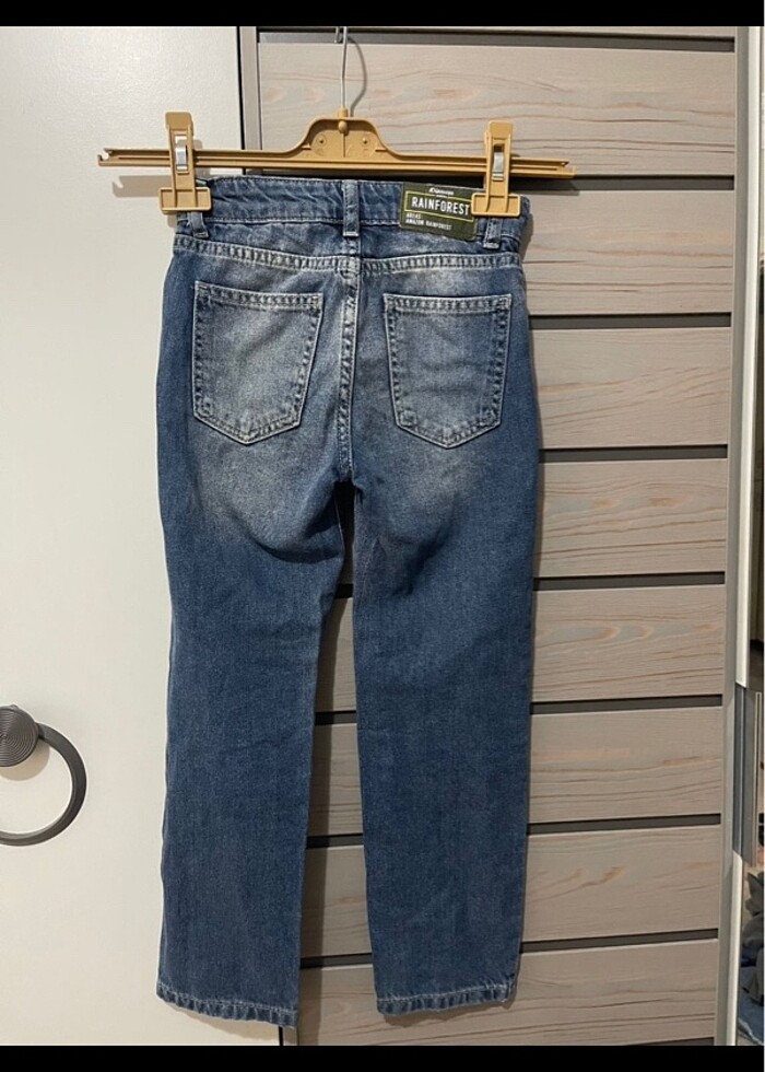 5 6 yaş erkek çocuk kot pantolon - Görsel 3