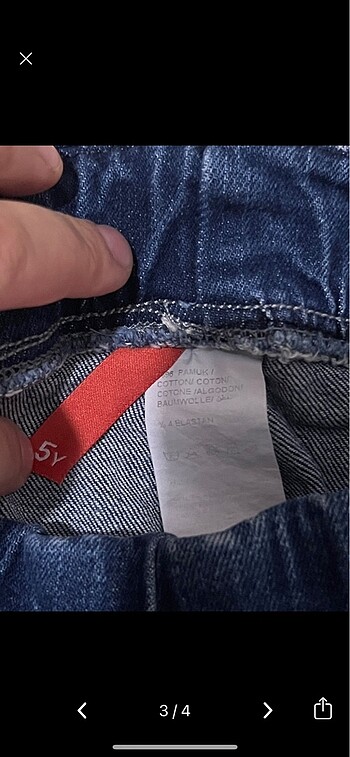 5 yaş kız pantolon - Görsel 2