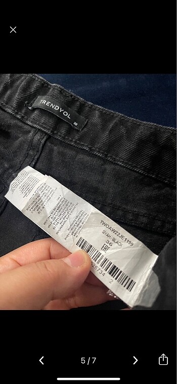 Bayan kot pantolon - Görsel 7