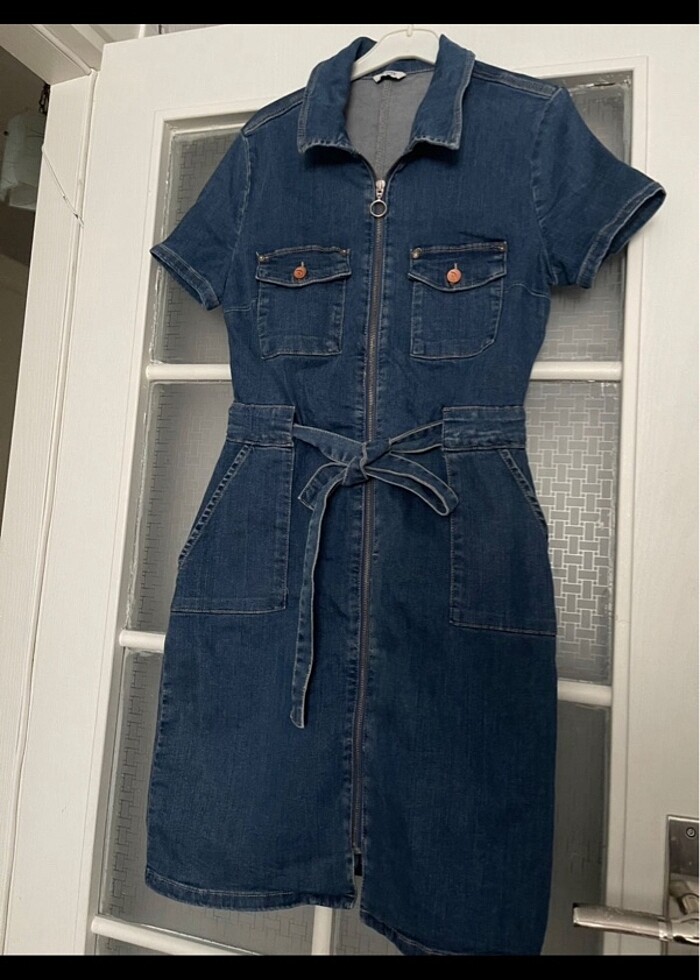 Kot kalem elbise - Görsel 4