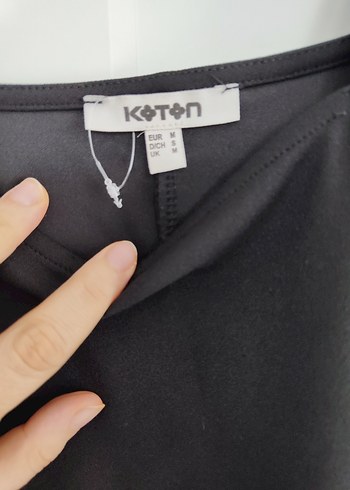 siyah Uzun Kollu Midi Elbise - Görsel 3