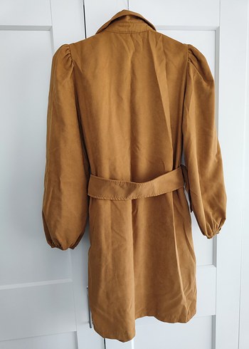 Kahverengi Süet Kuşaklı elbise - Görsel 2