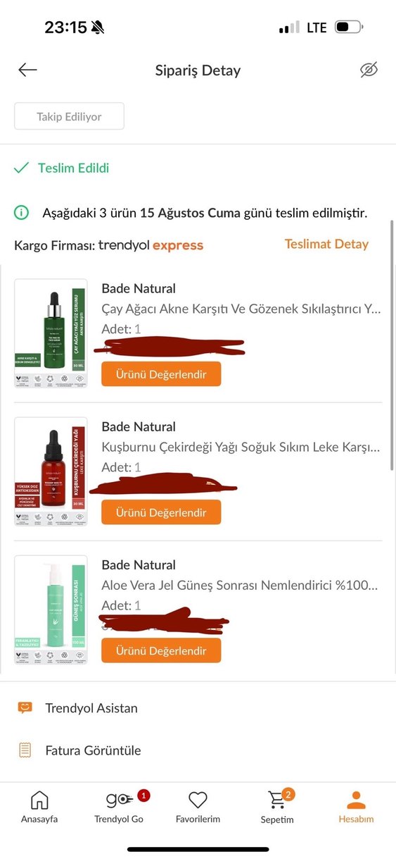 Bade Natural Çay Ağacı Yağı Yüz Serumu - Görsel 2
