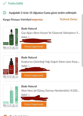 Bade Natural Saf Kuşburnu Yağı Yüz Serumu - Görsel 2