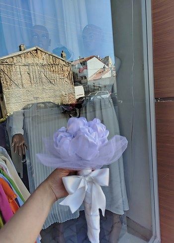  Beden beyaz Renk Parisian Bohem Beyaz Düğün Çiçeği solmayan gül
