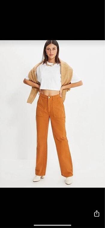 Trendyol & Milla kiremit jean