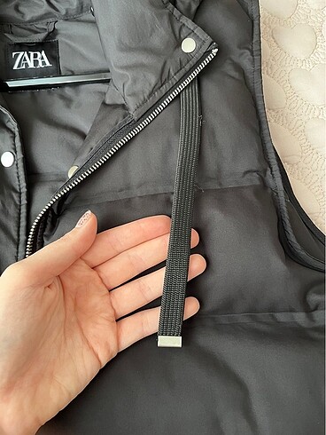 xl Beden Zara Kadın Kapüşonlu Şişme Yelek