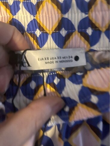 xs Beden Zara etek