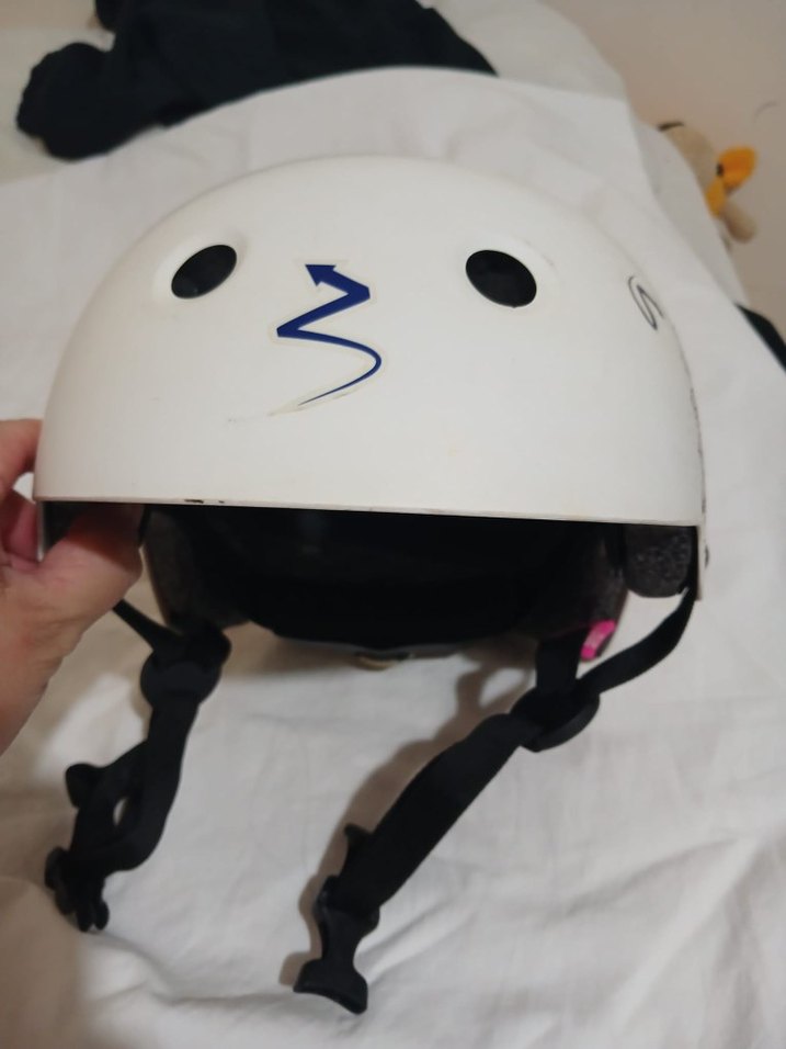 Renkli Desenli Çocuk Kaskı - Görsel 5