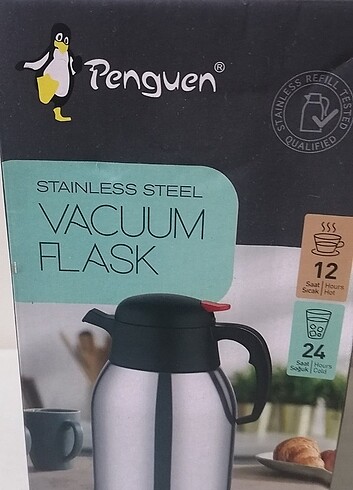 Penguen yeni termosu 2 litre 