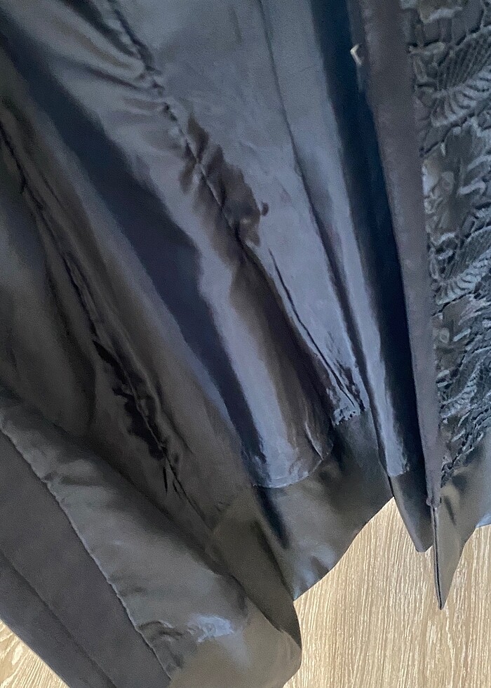 #selen #yelek #astarlı #güpürlü #36 beden #tesettür - Görsel 4