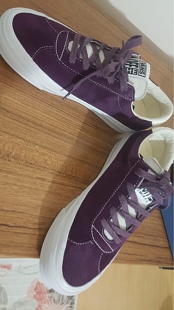 39 Beden mor Renk Vans orjinal sneaker