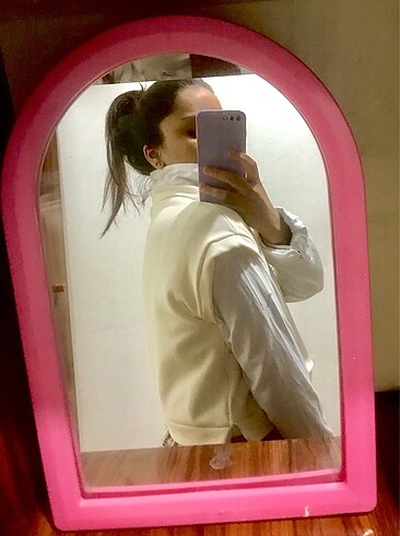 Diğer Oversize crop süveter