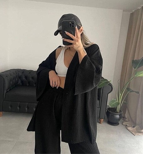Diğer Kimono ikili takım gofre