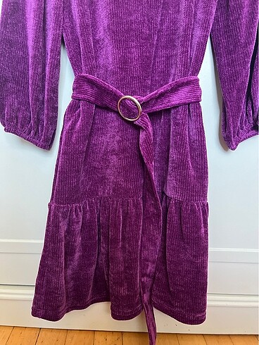 kadife elbise - Görsel 2