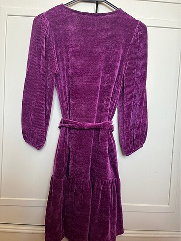 kadife elbise - Görsel 5