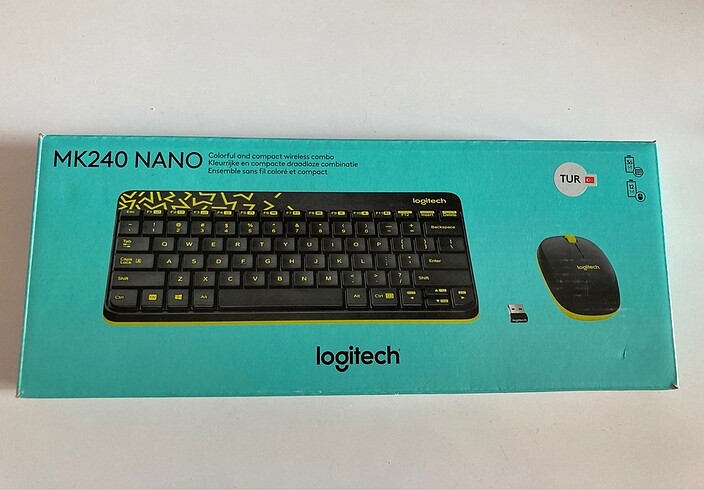 Logitech MK240 NANO klavye