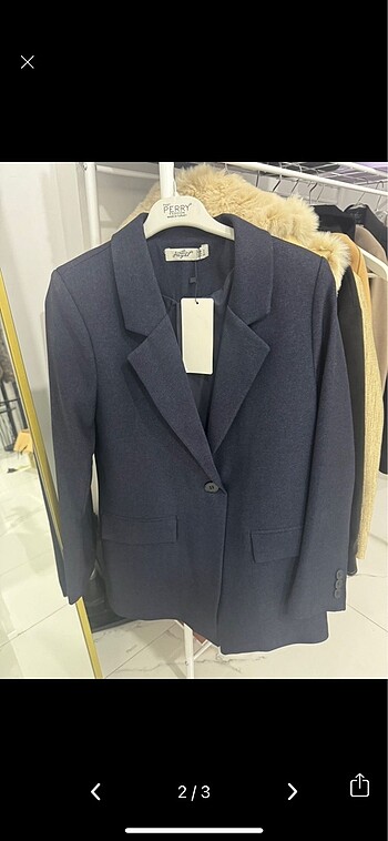 Diğer Lacivert blazer ceket