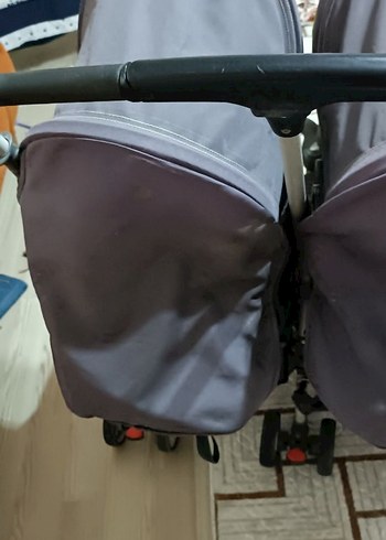 ikiz bebek arabası - Görsel 6