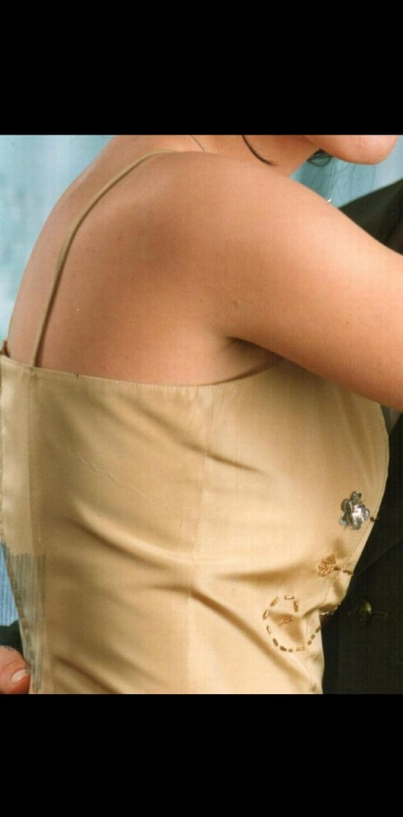 Bej Kadın Abiye 34 35 beden aralığında - Görsel 5