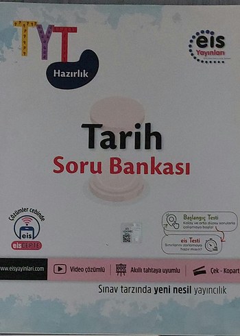 TYT Tarih Soru Bankası Eis Yayınları