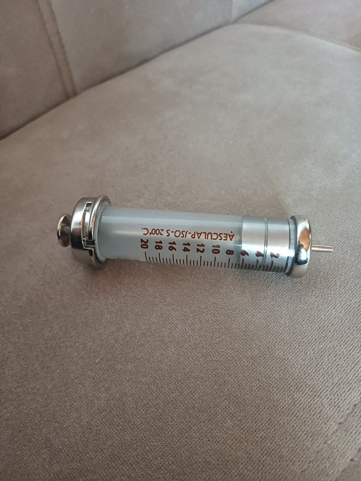 Cam enjektör Şırıngası 20 ml - Görsel 2