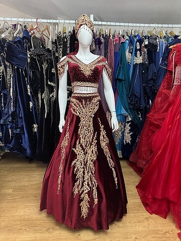 Bindallı kaftan