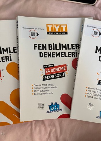 Tyt matematik fen sosyal deneme kitapları