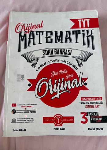 TYT Orijinal Matematik Soru Bankası