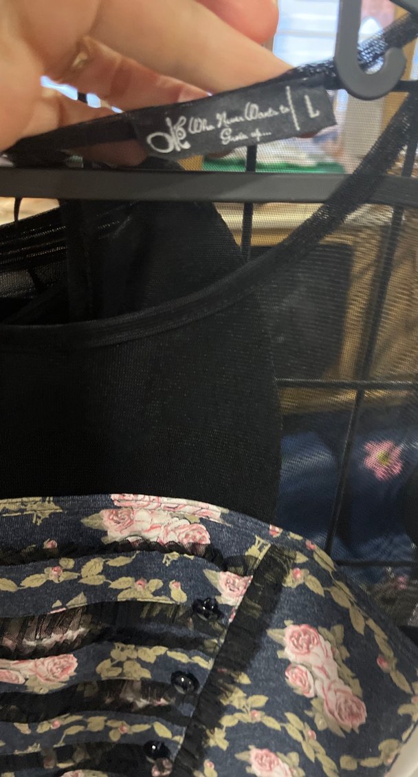 Çiçek Desenli Uzun Straplez Düğmeli Kadın Yelek - Görsel 2