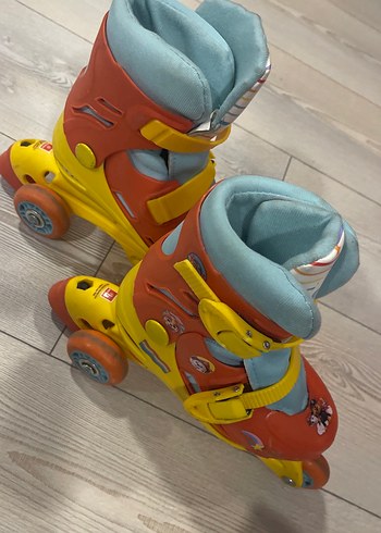 Renkli Erkek Kaykay Patenleri Tokalı - Görsel 3