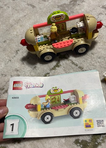 LEGO Friends Hot Dog Arabası Oyuncak Seti - Görsel 4