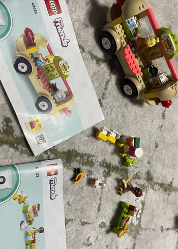 LEGO Friends Hot Dog Arabası Oyuncak Seti - Görsel 6